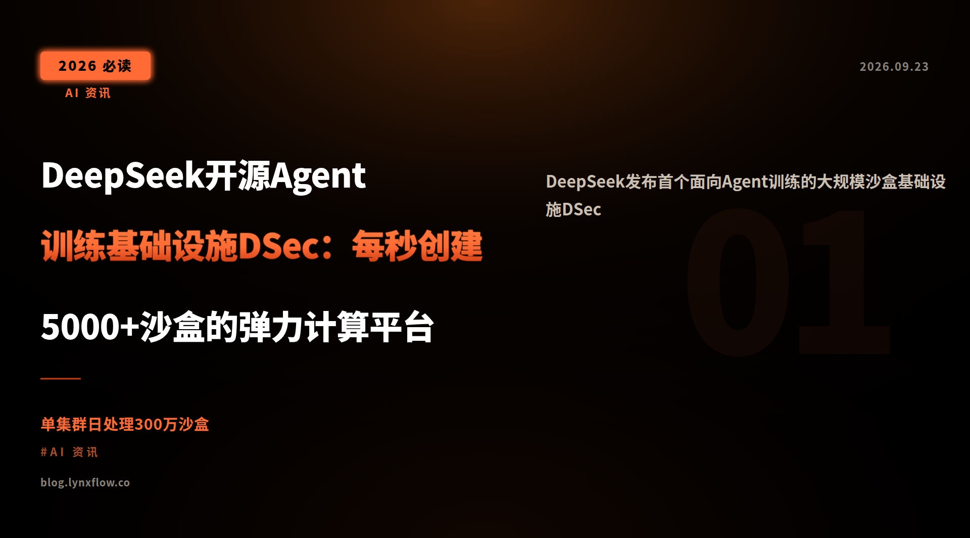 Featured image of post DeepSeek Open-Sources DSec: Elastic Compute Platform Generating 5,000+ Sandboxes per Second for Agentic Training