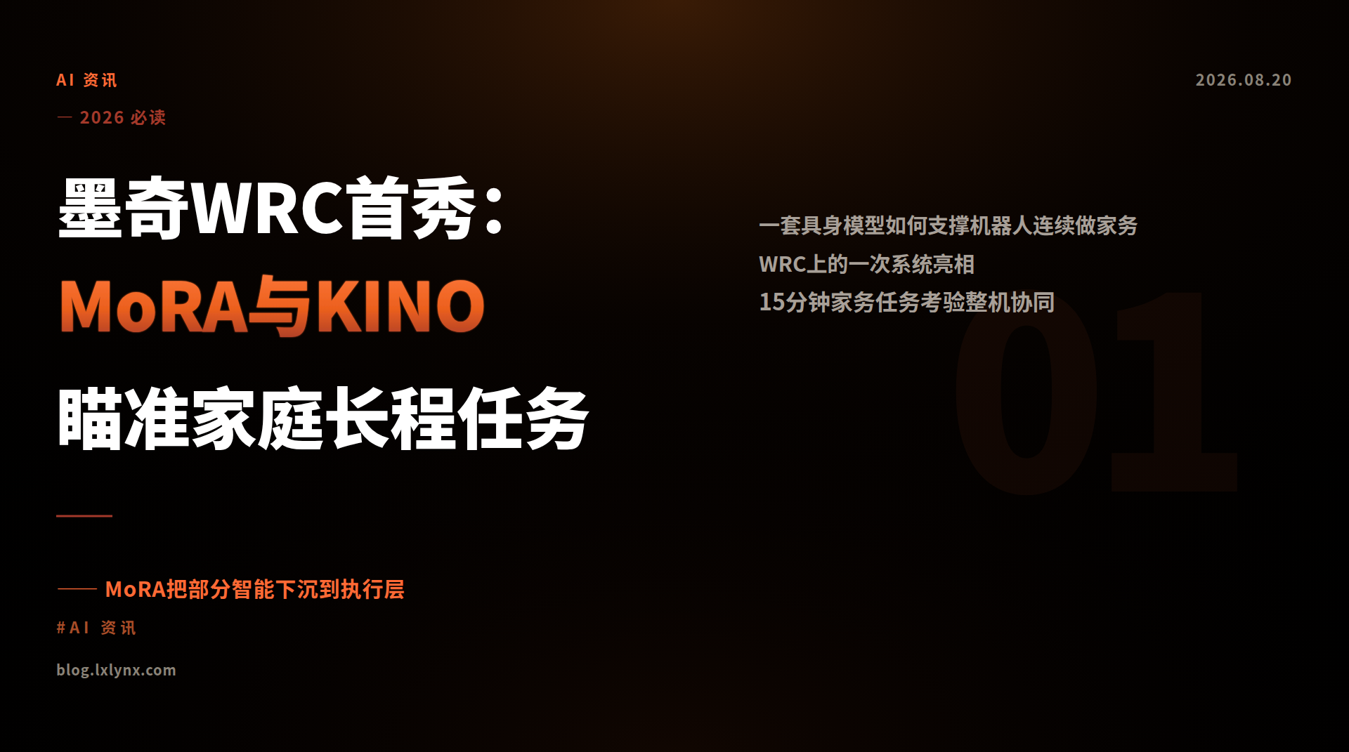 墨奇WRC首秀：MoRA与KINO瞄准家庭长程任务