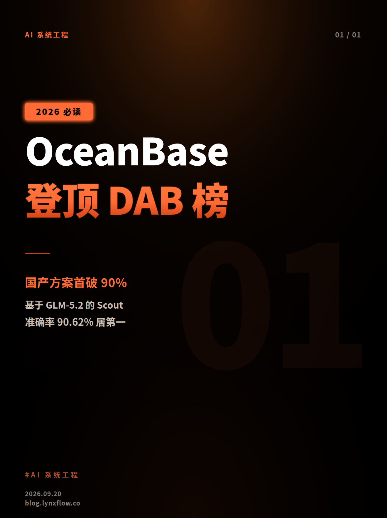 OceanBase登顶国际Data Agent榜单,国产方案首破90%准确率