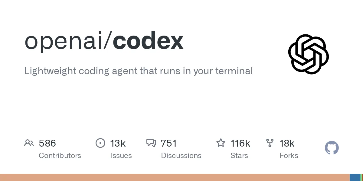 Codex CLI启动界面