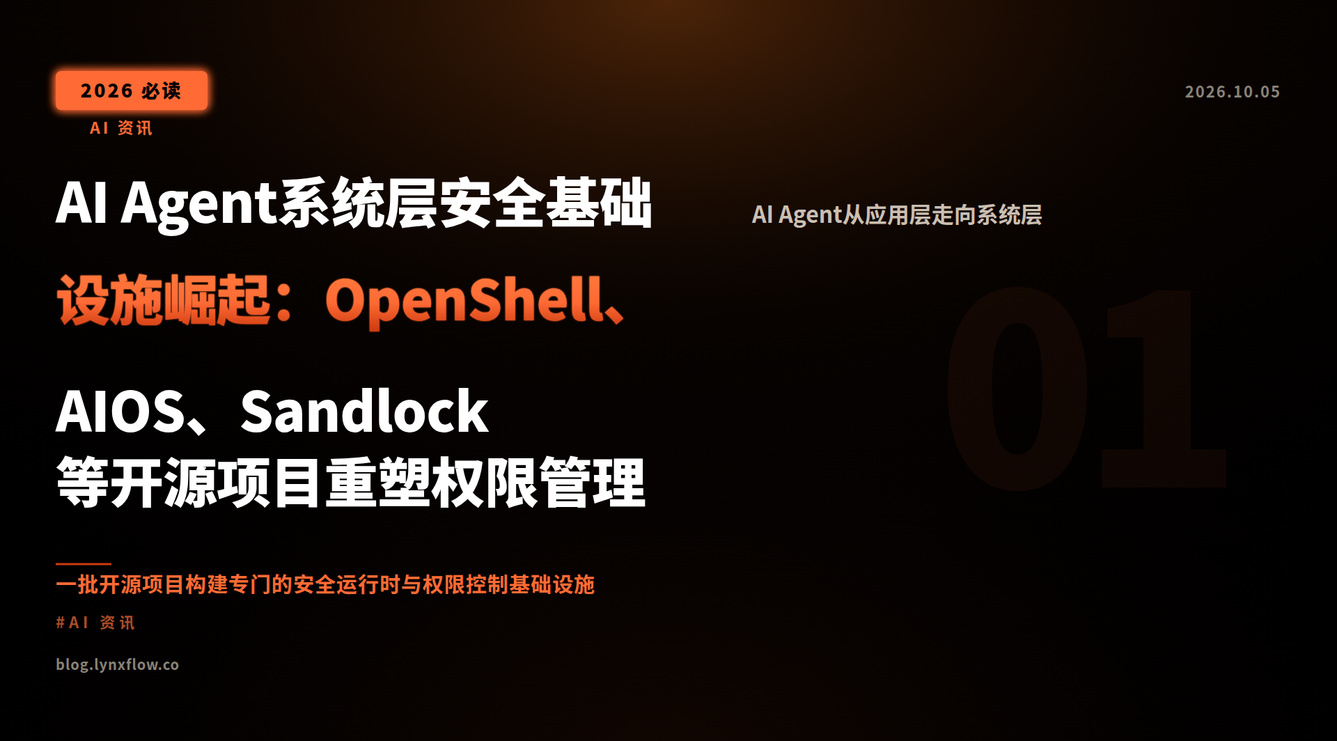 Featured image of post AI Agent系统层安全基础设施崛起：OpenShell、AIOS、Sandlock等开源项目重塑权限管理