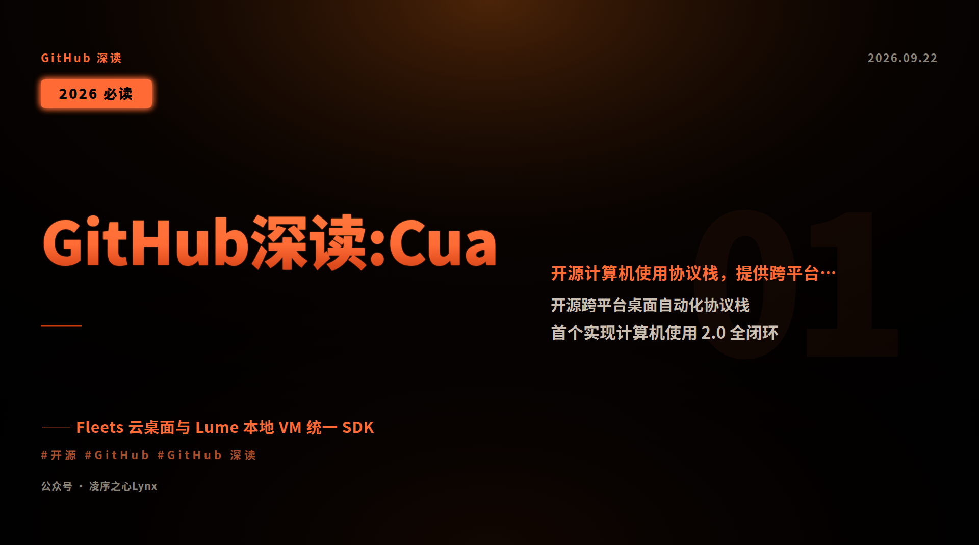 凌序之心Lynx|GitHub深读:Cua|开源桌面自动化新范式